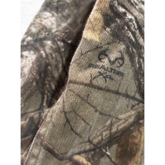 Vintage Cabelas Men's XL Realtree Camo Long Sleeve Button Up Shirt Outdoor Hunt - Picture 3 of 11